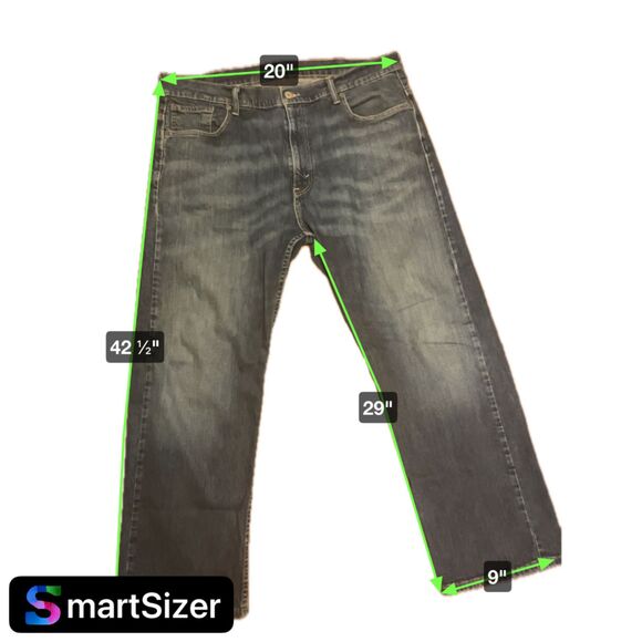 Mens' Levi Strauss 560 Jeans 38x30 - Picture 1 of 7